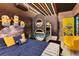 The bedroom features Minion-themed decor, bunk beds, a queen bed, and ambient strip lighting at 8109 Ludington Cir, Orlando, FL 32836