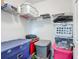 Spacious storage closet with shelving and storage containers at 12388 Se 106Th Ave, Belleview, FL 34420