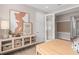 Comfortable home office featuring stylish decor, ample storage and light filled atmosphere at 1302 Nestled Valley Rd, Minneola, FL 34715