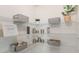 Well-organized pantry with wire shelving and various storage containers at 186 Amberwood Way, Umatilla, FL 32784