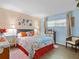 Inviting bedroom with colorful accents and plush bedding at 210 Lonesome Pine Dr, Longwood, FL 32779