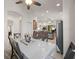 Charming dining area offering an open layout, with a view to the kitchen and living spaces at 2380 Kaley Ridge Rd, Clermont, FL 34715