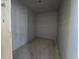 Unfinished closet with blank canvas, prepped for customization and storage at 2963 Embark Trail, St Cloud, FL 34771