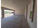 Unfinished garage with blank canvas, prepped for customization with an entrance door and natural light at 2963 Embark Trail, St Cloud, FL 34771