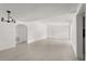 Open-concept living space with tile floors, neutral walls, recessed lighting and multiple entryways at 3137 East St, Oviedo, FL 32765