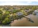 Charming waterfront home featuring a private dock, lush landscaping, and scenic views at 3216 John Anderson Dr, Ormond Beach, FL 32176