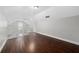 Hardwood-floored loft space with white trim at 8997 Lee Vista Blvd # 2009, Orlando, FL 32829