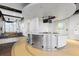 Community bar features a sleek stainless steel bar, TV, and seating at 150 E Robinson St # 2506, Orlando, FL 32801