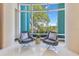 Cozy lobby area with comfortable chairs, offering a serene and welcoming space for residents and guests at 322 E Central Blvd # 1008, Orlando, FL 32801