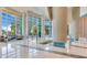 Bright lobby boasts tile floors, large windows and seating area at 322 E Central Blvd # 1008, Orlando, FL 32801