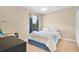Comfortable bedroom featuring carpet floors, one window, and ceiling fan at 987 Alston Bay Blvd, Apopka, FL 32703