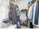 Walk-in closet with shelving and hanging storage solutions at 1123 Mahonia Ct, Lake Mary, FL 32746
