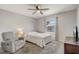 Bedroom with window at 1461 Sothell St, The Villages, FL 32162