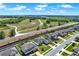 Community aerial view showcasing the home's location along a green space with walking trails at 2795 Westyn Cove Ln, Ocoee, FL 34761