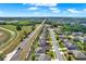 Scenic aerial view shows a lush neighborhood near a lake and green spaces, highlighting an active community at 2795 Westyn Cove Ln, Ocoee, FL 34761