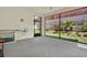 Enclosed lanai with screened windows providing view of the outdoor scenery at 2795 Westyn Cove Ln, Ocoee, FL 34761