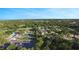 Aerial view of a community with a pool, tennis courts, sports field, and surrounding residential area at 611 Green Briar Blvd, Altamonte Springs, FL 32714