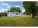 Large, grassy backyard with mature tree and fenced perimeter at 6431 Greylynne St, Orlando, FL 32807