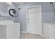 Laundry room featuring side-by-side washer and dryer hookups and access door at 6431 Greylynne St, Orlando, FL 32807