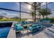 An expansive and well appointed poolside seating area offers the best in Florida outdoor living at 711 Windlass Ct, Kissimmee, FL 34746