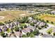 Gorgeous aerial view of a beautiful suburban neighborhood with a park and playground at 7809 Purple Finch St, Winter Garden, FL 34787