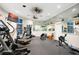 Spacious community gym with modern equipment and mirrored walls at 8404 Secret Key Cv, Kissimmee, FL 34747