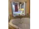 Relaxing jetted bathtub offering a view into the well-lit bedroom, enhancing the spa-like experience at 12527 Floridays Resort Dr # 603E, Orlando, FL 32821
