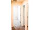 Bright hallway featuring neutral paint, plush carpet, and white trim at 184 Lake Smart Cir, Winter Haven, FL 33881