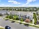 An aerial view of the townhome showcasing its location within a well-planned community at 16217 Prairie School Dr, Winter Garden, FL 34787