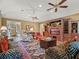 Open living area with custom built-ins and views to the outdoor space at 2001 Bett Mar Ln, Winter Park, FL 32789