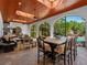 Bright sunroom features vaulted ceiling and tile flooring at 2001 Bett Mar Ln, Winter Park, FL 32789