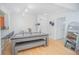 Dining area showcasing modern table and bench seating at 204 E South St # 2061, Orlando, FL 32801