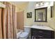 Bathroom featuring a shower-tub combination and a vanity with drawers at 239 Hill St # 239, Casselberry, FL 32707