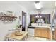 A well-equipped eat-in kitchen features open view and ample counter space and storage at 239 Hill St # 239, Casselberry, FL 32707