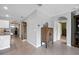 Hallway that connects rooms and entry, features decorative furniture and tile flooring at 2900 Sunridge Loop, St Cloud, FL 34771