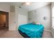 Cozy bedroom with carpet flooring, a ceiling fan, and a window offering plenty of natural light at 4231 Swan St, Haines City, FL 33844