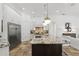 Gourmet kitchen featuring stainless steel appliances and decorative backsplash at 4517 Old Carriage Trail, Oviedo, FL 32765