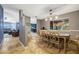 Charming dining room connected to the kitchen and living room with lots of natural light at 5301 Forest Breeze Ct, St Cloud, FL 34771