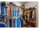 Walk-in closet with clothing racks and shelves providing ample storage space at 5648 Cedar Chase Dr, St Cloud, FL 34771