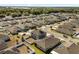 Community aerial view of well-maintained homes, a Gathering-friendly neighborhood and beautiful surroundings at 542 Patton Loop, Bartow, FL 33830