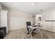 Bonus room featuring carpeting, neutral walls, and space for an office or play area at 542 Patton Loop, Bartow, FL 33830