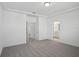 A bright bedroom leads to the en-suite bath and spacious walk-in closet at 16484 Silver Brook Way, Winter Garden, FL 34787