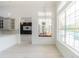 Dining area with natural light and views of the backyard pool area at 6550 Cartmel Ln, Windermere, FL 34786