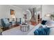 Stylish living room showcasing hardwood floors, elegant furniture, and an open layout at 10033 Hart Branch Cir, Orlando, FL 32832