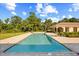 The backyard features a large pool and well-manicured landscaping at 1112 Orange Ave, Winter Springs, FL 32708