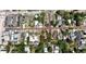 Aerial view of a neighborhood with tree lined streets and many homes at 1236 Illinois St, Orlando, FL 32803