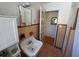 This sink features built-ins, white tile, and lots of light at 1236 Illinois St, Orlando, FL 32803