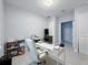 Bright office space with white desk, chair, and neutral walls, providing a calm and productive atmosphere at 13543 Abberwick Dr, Orlando, FL 32832