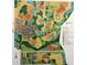 Detailed community map showcasing various residential zones, parks, wetlands, and planned amenities at 14751 Clarkson Dr, Orlando, FL 32828