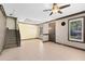 Sunlit living room offers staircase access and a front entrance at 14751 Clarkson Dr, Orlando, FL 32828
